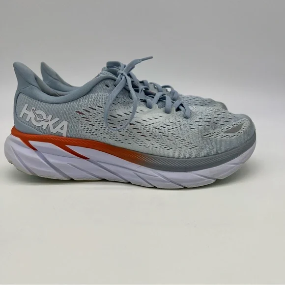 Hoka One Clifton Edge Light Blue Wonen Sneakers Size 8.5B - Picture 2 of 16